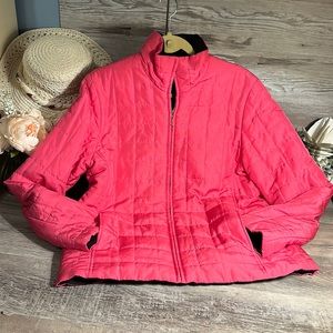 BEAUTIFUL 100%SILK REVERSIBLE LADIES EASY SPIRIT JACKET